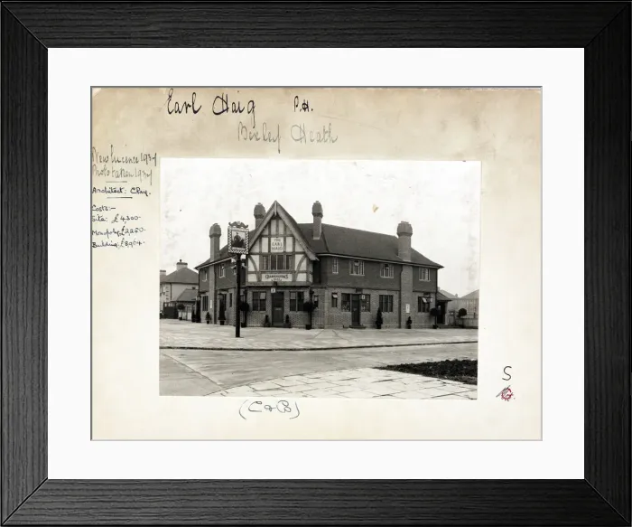 Framed Print : Photograph of Earl Haig PH, Bexleyheath, Greater London Framed Print : Photograph of Earl Haig PH, Bexleyheath, Greater London