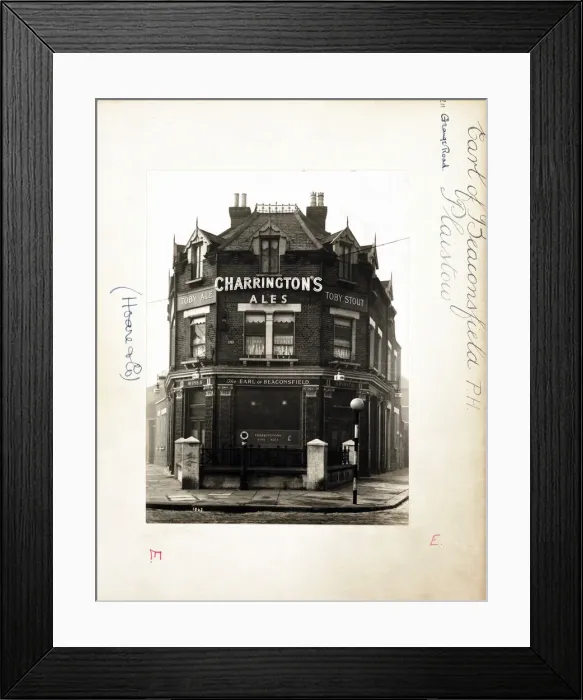Framed Print : Photograph of Earl Of Beaconsfield PH, Plaistow, London Framed Print : Photograph of Earl Of Beaconsfield PH, Plaistow, London
