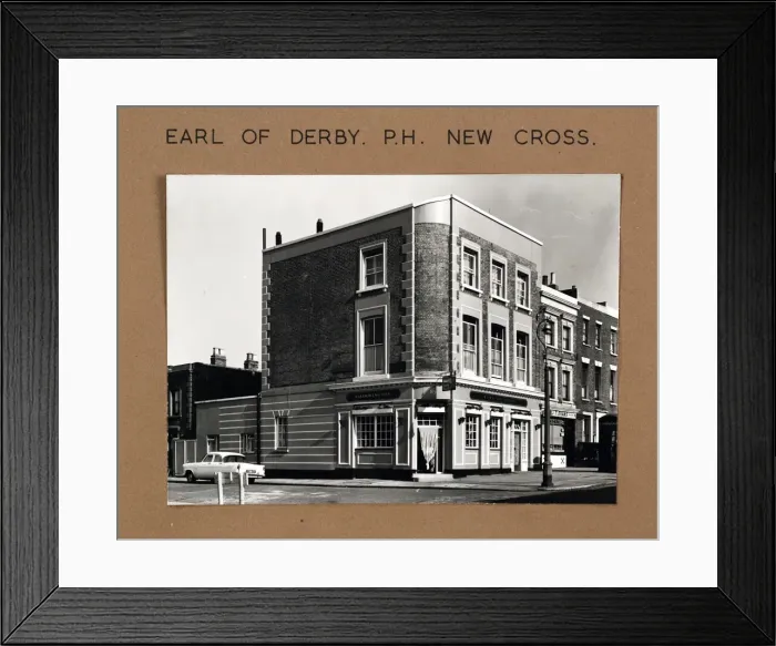 Framed Print : Photograph of Earl Of Derby PH, New Cross, London Framed Print : Photograph of Earl Of Derby PH, New Cross, London