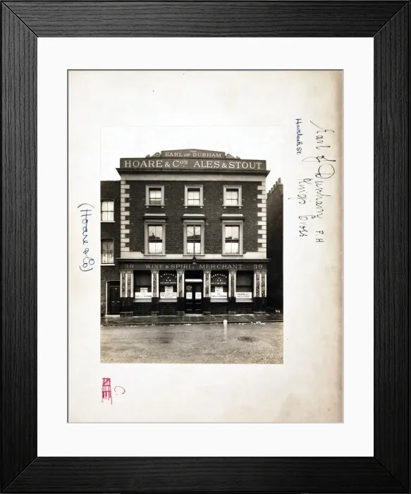 Framed Print : Photograph of Earl Of Durham PH, Kings Cross, London Framed Print : Photograph of Earl Of Durham PH, Kings Cross, London