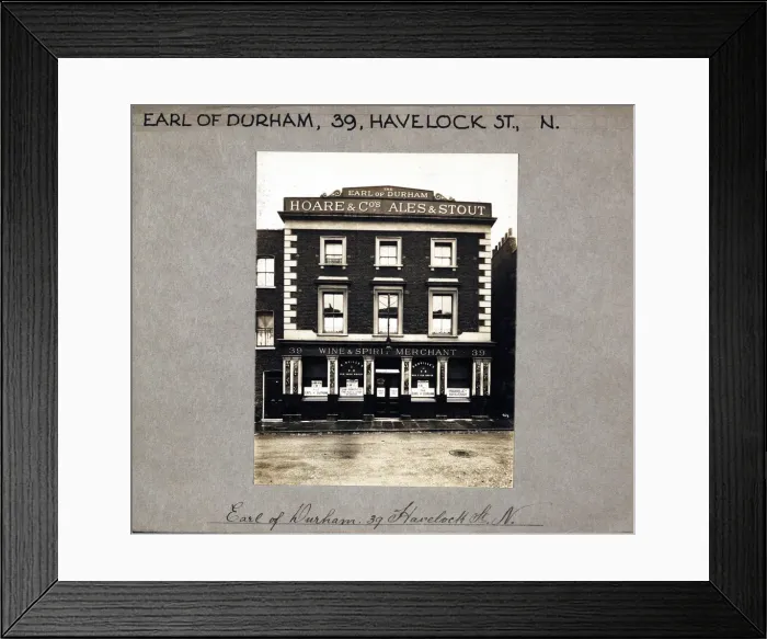 Framed Print : Photograph of Earl Of Durham PH, Kings Cross, London Framed Print : Photograph of Earl Of Durham PH, Kings Cross, London