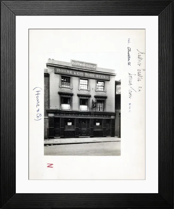 Framed Print : Photograph of Eastnor Castle PH, Somers Town, London Framed Print : Photograph of Eastnor Castle PH, Somers Town, London