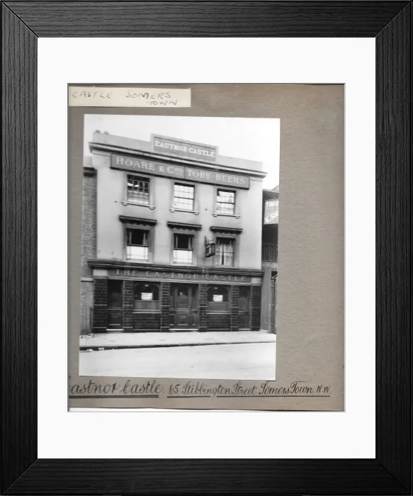 Framed Print : Photograph of Eastnor Castle PH, Somers Town, London Framed Print : Photograph of Eastnor Castle PH, Somers Town, London