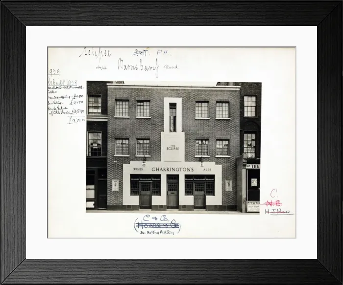 Framed Print : Photograph of Eclipse PH, Barnsbury, London Framed Print : Photograph of Eclipse PH, Barnsbury, London