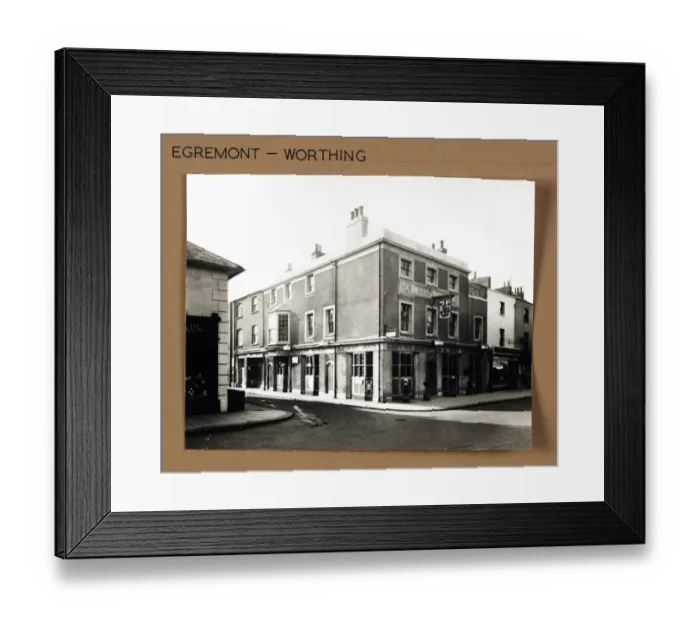 Framed Print : Photograph of Egremont Hotel, Worthing, Sussex Framed Print : Photograph of Egremont Hotel, Worthing, Sussex