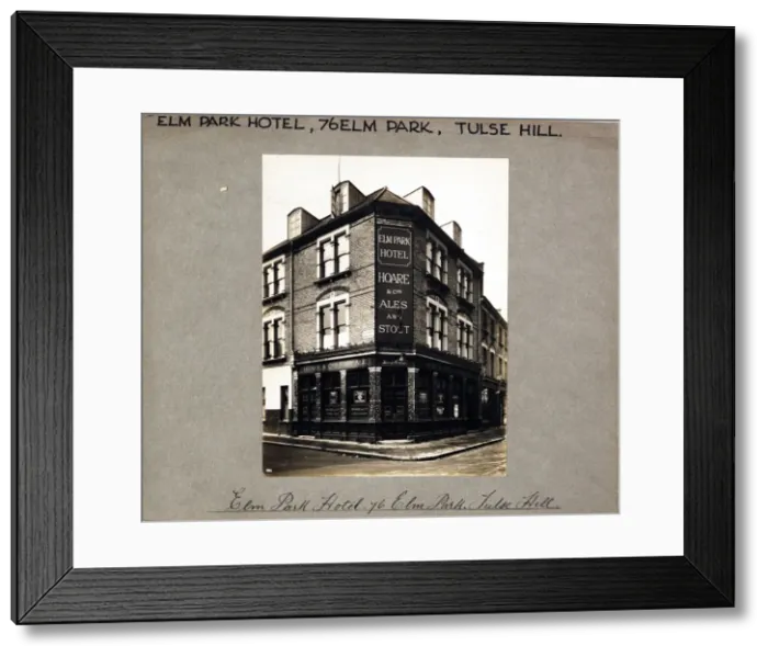 Framed Print : Photograph of Elm Park Tavern, Tulse Hill, London Framed Print : Photograph of Elm Park Tavern, Tulse Hill, London