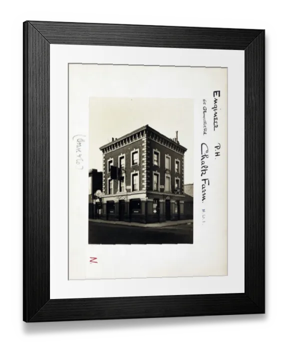Framed Print : Photograph of Engineer PH, Chalk Farm, London Framed Print : Photograph of Engineer PH, Chalk Farm, London