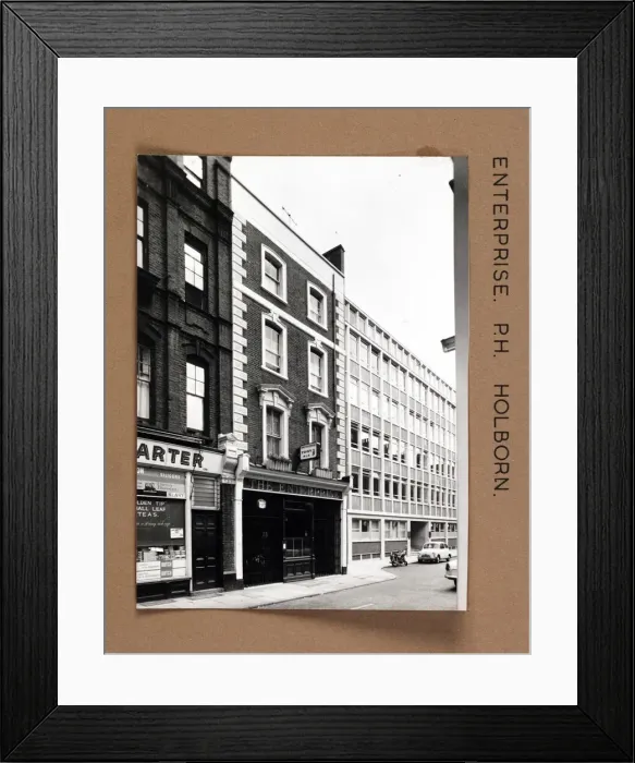Framed Print : Photograph of Enterprise PH, Holborn, London Framed Print : Photograph of Enterprise PH, Holborn, London