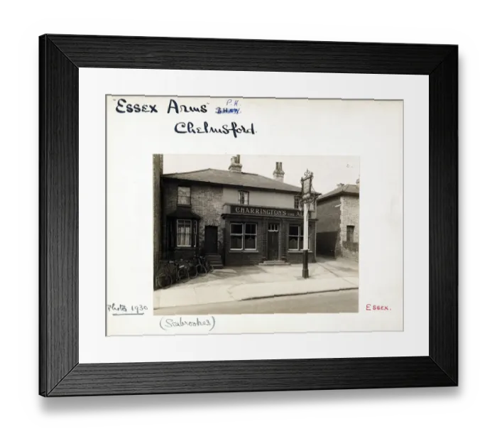 Framed Print : Photograph of Essex Arms, Chelmsford, Essex Framed Print : Photograph of Essex Arms, Chelmsford, Essex