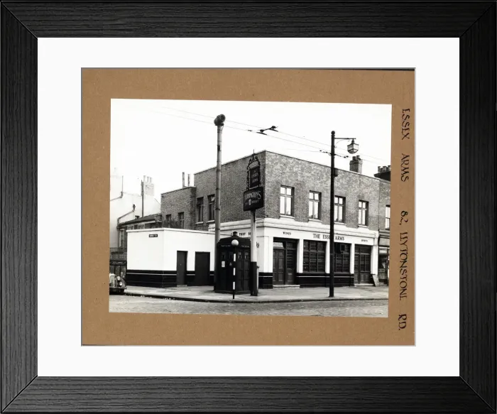 Framed Print : Photograph of Essex Arms, Leytonstone, London Framed Print : Photograph of Essex Arms, Leytonstone, London