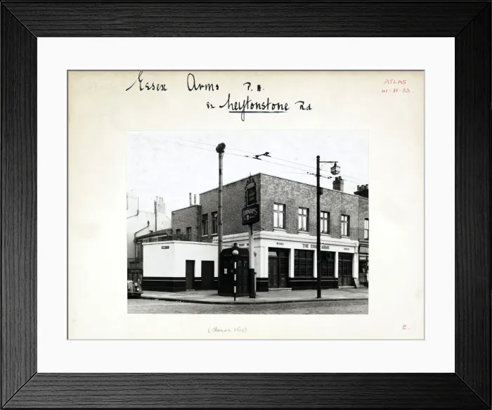 Framed Print : Photograph of Essex Arms, Leytonstone, London