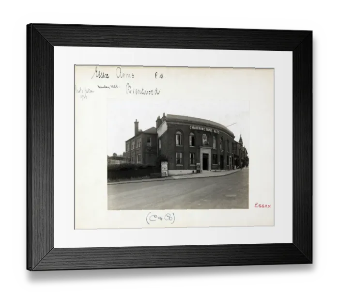 Framed Print : Photograph of Essex Arms Hotel, Brentwood, Essex Framed Print : Photograph of Essex Arms Hotel, Brentwood, Essex