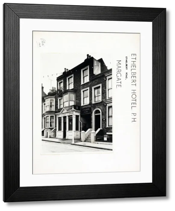 Framed Print : Photograph of Ethelbert Hotel, Margate, Essex Framed Print : Photograph of Ethelbert Hotel, Margate, Essex