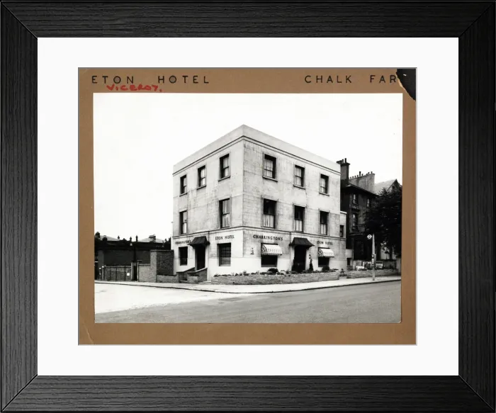 Framed Print : Photograph of Eton Hotel, Chalk Farm, London Framed Print : Photograph of Eton Hotel, Chalk Farm, London