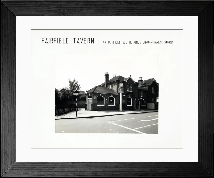 Framed Print : Photograph of Fairfield Tavern, Kingston, Surrey Framed Print : Photograph of Fairfield Tavern, Kingston, Surrey