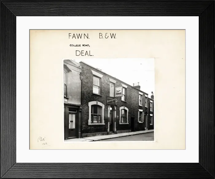 Framed Print : Photograph of Fawn PH, Deal, Kent Framed Print : Photograph of Fawn PH, Deal, Kent