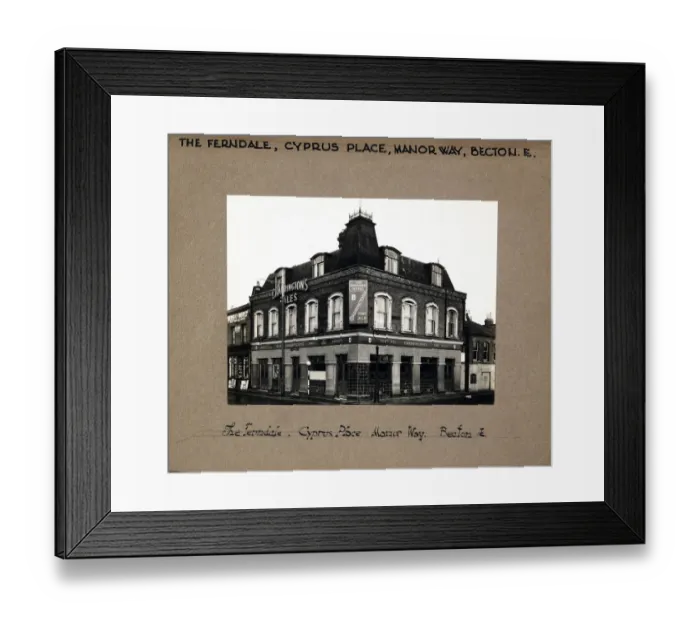 Framed Print : Photograph of Ferndale PH, Beckton, London Framed Print : Photograph of Ferndale PH, Beckton, London