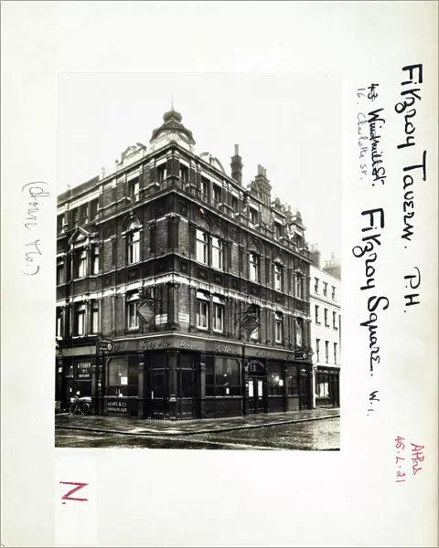 Photograph of Fitzroy Tavern, Fitzrovia, London
