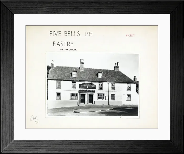 Framed Print : Photograph of Five Bells PH, Eastry, Kent Framed Print : Photograph of Five Bells PH, Eastry, Kent