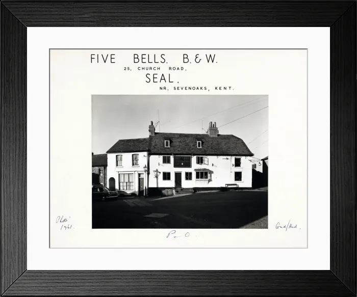 Framed Print : Photograph of Five Bells PH, Seal, Kent Framed Print : Photograph of Five Bells PH, Seal, Kent