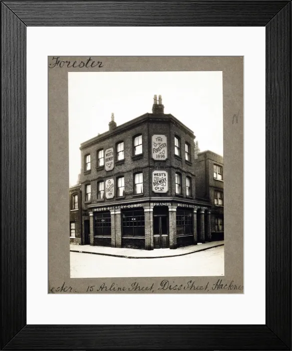Framed Print : Photograph of Forester PH, Hackney, London Framed Print : Photograph of Forester PH, Hackney, London
