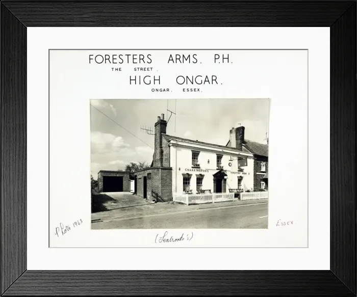 Framed Print : Photograph of Foresters Arms, High Ongar, Essex Framed Print : Photograph of Foresters Arms, High Ongar, Essex