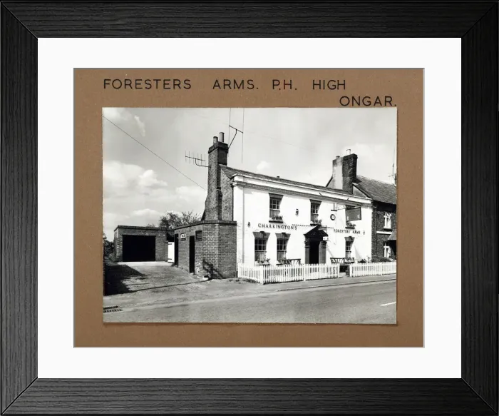 Framed Print : Photograph of Foresters Arms, High Ongar, Essex Framed Print : Photograph of Foresters Arms, High Ongar, Essex