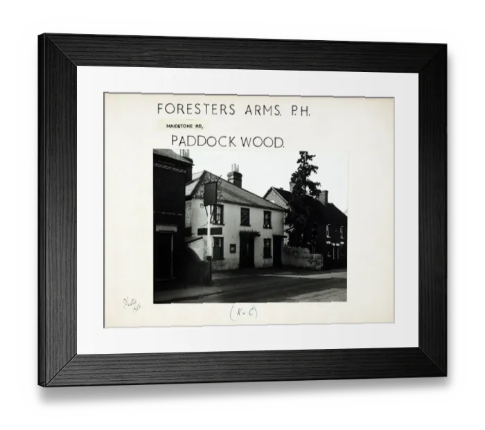 Framed Print : Photograph of Foresters Arms, Paddock Wood, Kent Framed Print : Photograph of Foresters Arms, Paddock Wood, Kent