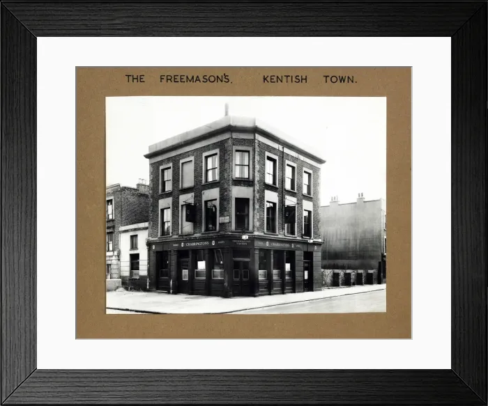 Framed Print : Photograph of Freemasons Tavern, Kentish Town, London Framed Print : Photograph of Freemasons Tavern, Kentish Town, London