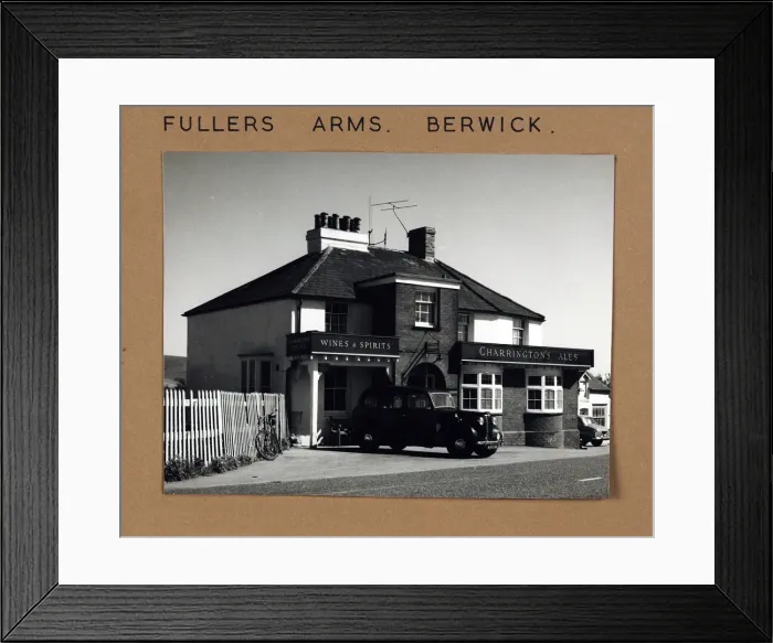 Framed Print : Photograph of Fullers Arms, Berwick, Sussex Framed Print : Photograph of Fullers Arms, Berwick, Sussex