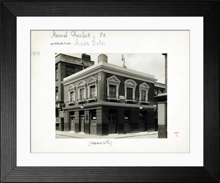 Framed Print : Photograph of General Havelock PH, London Fields, London Framed Print : Photograph of General Havelock PH, London Fields, London
