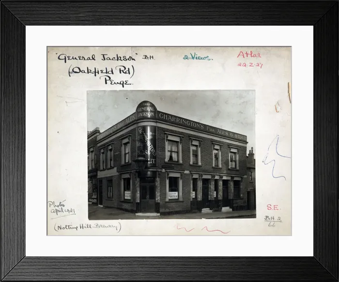 Framed Print : Photograph of General Jackson PH, Penge, London Framed Print : Photograph of General Jackson PH, Penge, London