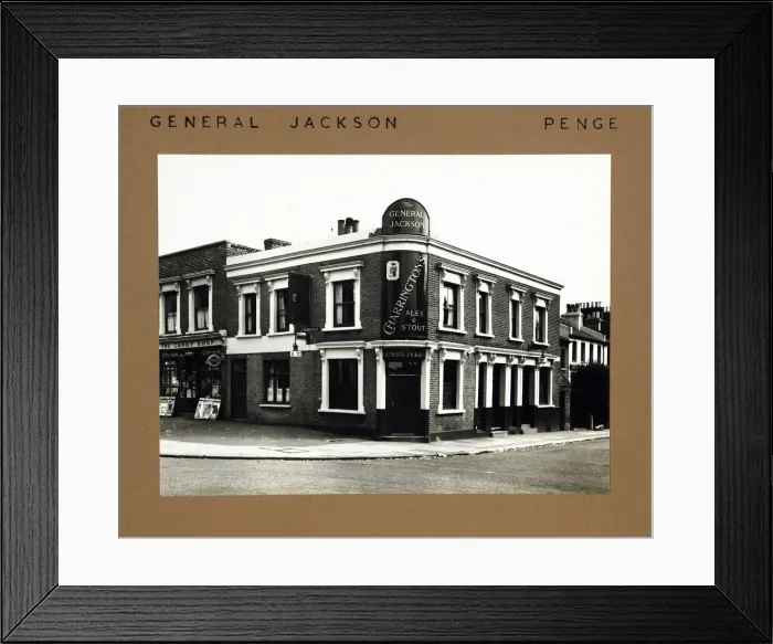Framed Print : Photograph of General Jackson PH, Penge, London Framed Print : Photograph of General Jackson PH, Penge, London