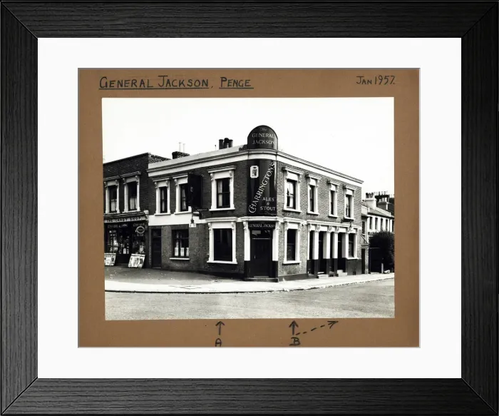 Framed Print : Photograph of General Jackson PH, Penge, London Framed Print : Photograph of General Jackson PH, Penge, London