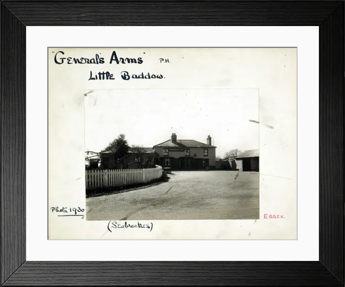 Framed Print : Photograph of Generals Arms, Little Baddow, Essex Framed Print : Photograph of Generals Arms, Little Baddow, Essex
