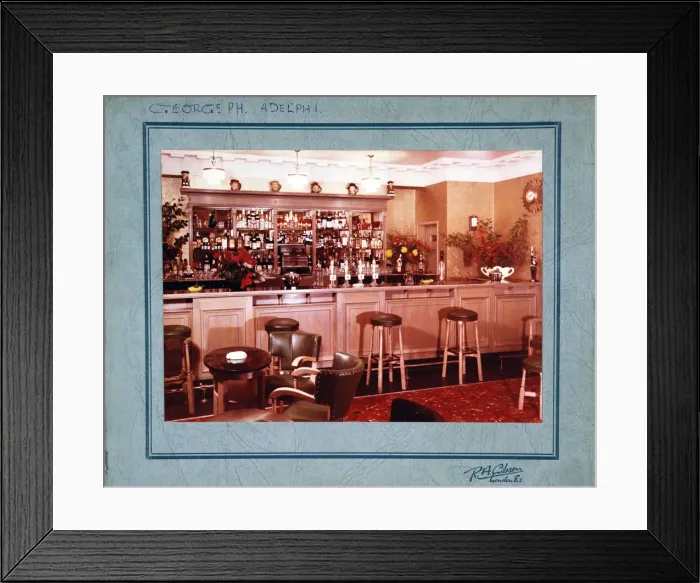 Framed Print : Photograph of George PH, Adelphi, London Framed Print : Photograph of George PH, Adelphi, London
