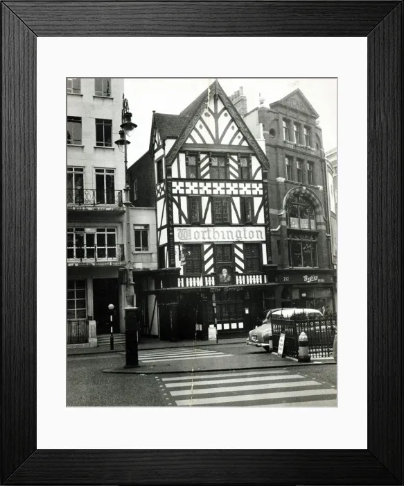 Framed Print : Photograph of George PH, Holborn (Old), London Framed Print : Photograph of George PH, Holborn (Old), London