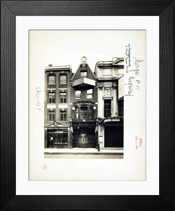 Framed Print : Photograph of George PH, Holborn (Oldest), London Framed Print : Photograph of George PH, Holborn (Oldest), London