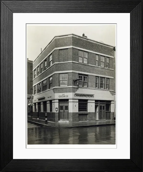 Framed Print : Photograph of George PH, Whitechapel, London Framed Print : Photograph of George PH, Whitechapel, London