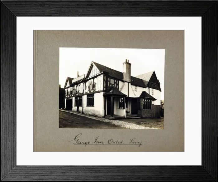 Framed Print : Photograph of George Inn, Oxted, Surrey Framed Print : Photograph of George Inn, Oxted, Surrey