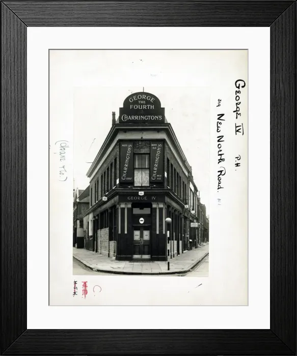 Framed Print : Photograph of George The Fourth PH, Islington, London Framed Print : Photograph of George The Fourth PH, Islington, London