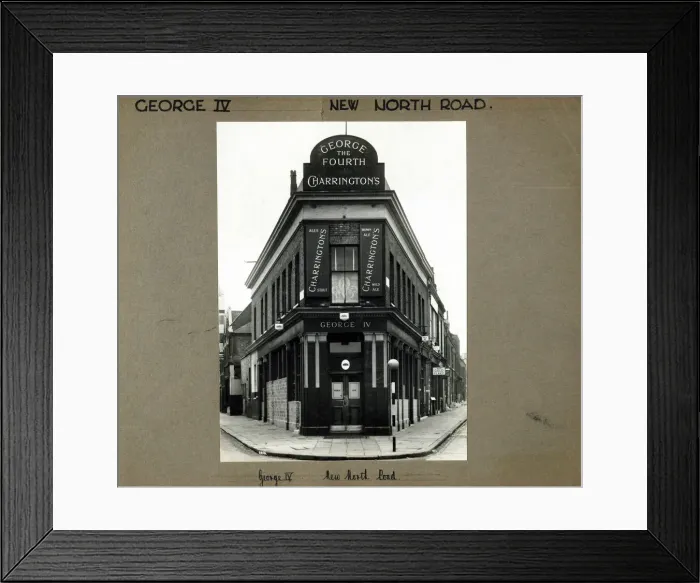 Framed Print : Photograph of George The Fourth PH, Islington, London Framed Print : Photograph of George The Fourth PH, Islington, London