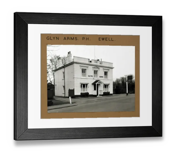 Framed Print : Photograph of Glyn Arms, Ewell, Surrey Framed Print : Photograph of Glyn Arms, Ewell, Surrey