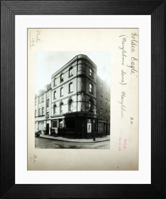 Framed Print : Photograph of Golden Eagle PH, Marylebone, London Framed Print : Photograph of Golden Eagle PH, Marylebone, London