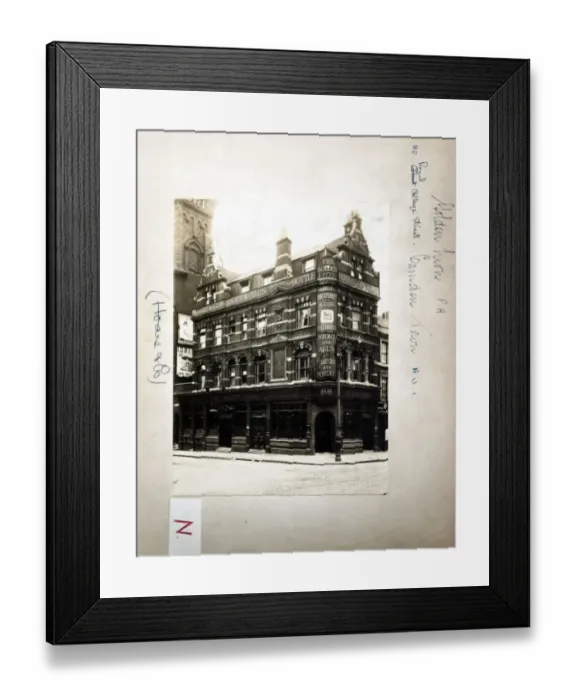 Framed Print : Photograph of Golden Lion PH, Camden Town, London Framed Print : Photograph of Golden Lion PH, Camden Town, London