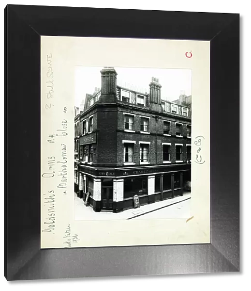 Photograph of Goldsmiths Arms, Barbican, London