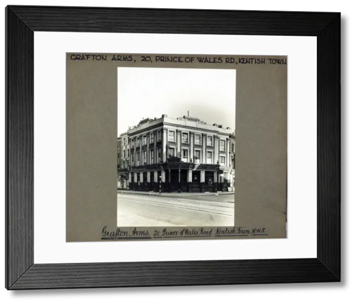 Framed Print : Photograph of Grafton Arms, Kentish Town, London Framed Print : Photograph of Grafton Arms, Kentish Town, London
