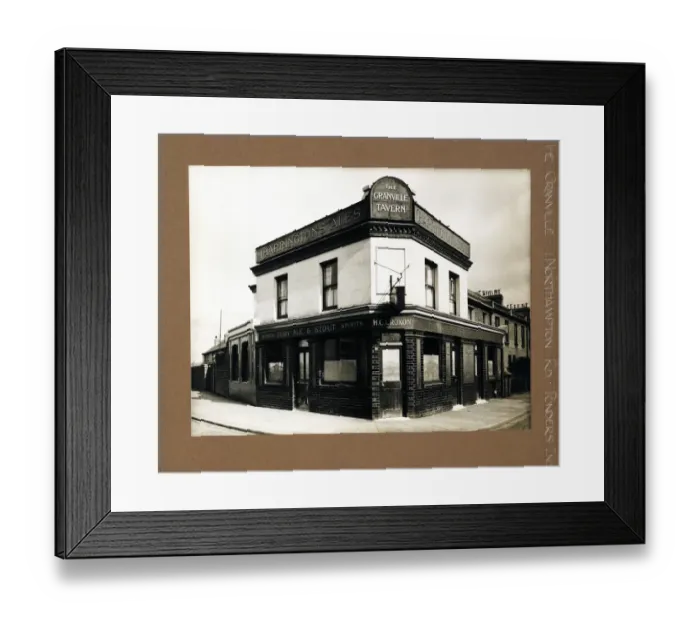 Framed Print : Photograph of Granville Tavern, Ponders End, Greater London Framed Print : Photograph of Granville Tavern, Ponders End, Greater London