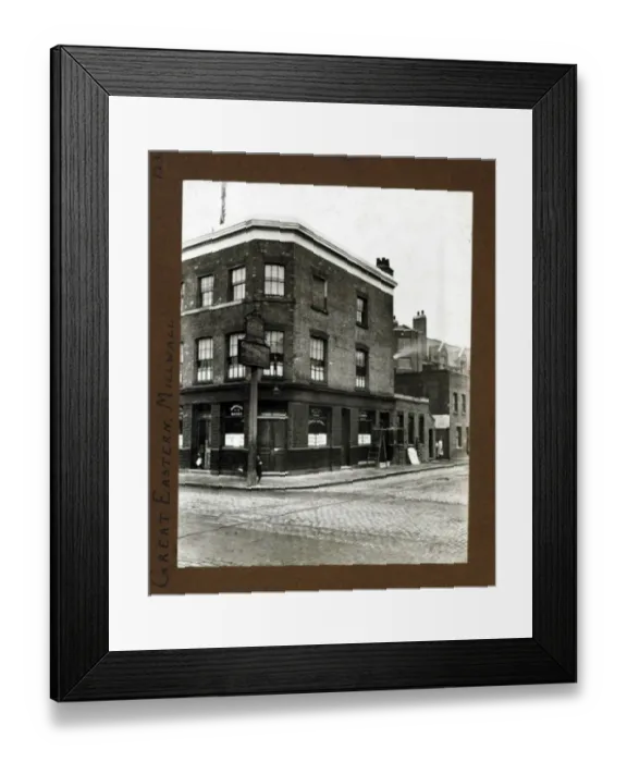 Framed Print : Photograph of Great Eastern PH, Millwall, London Framed Print : Photograph of Great Eastern PH, Millwall, London