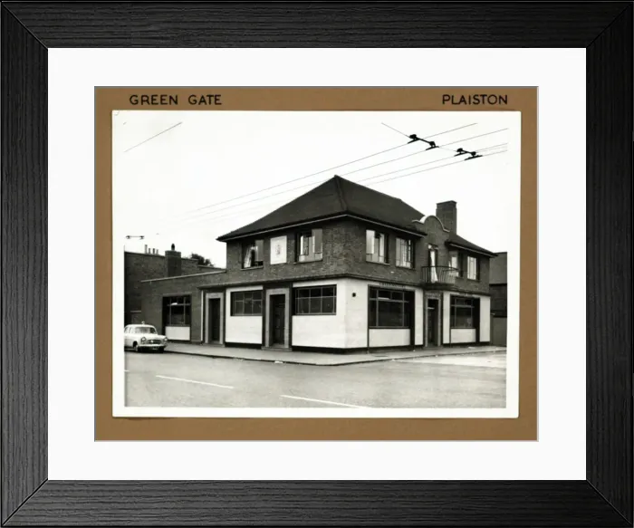 Framed Print : Photograph of Green Gate PH, Plaistow, London Framed Print : Photograph of Green Gate PH, Plaistow, London